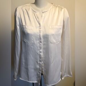 Liz Claiborne Satiny Dressy Blouse - Size Medium